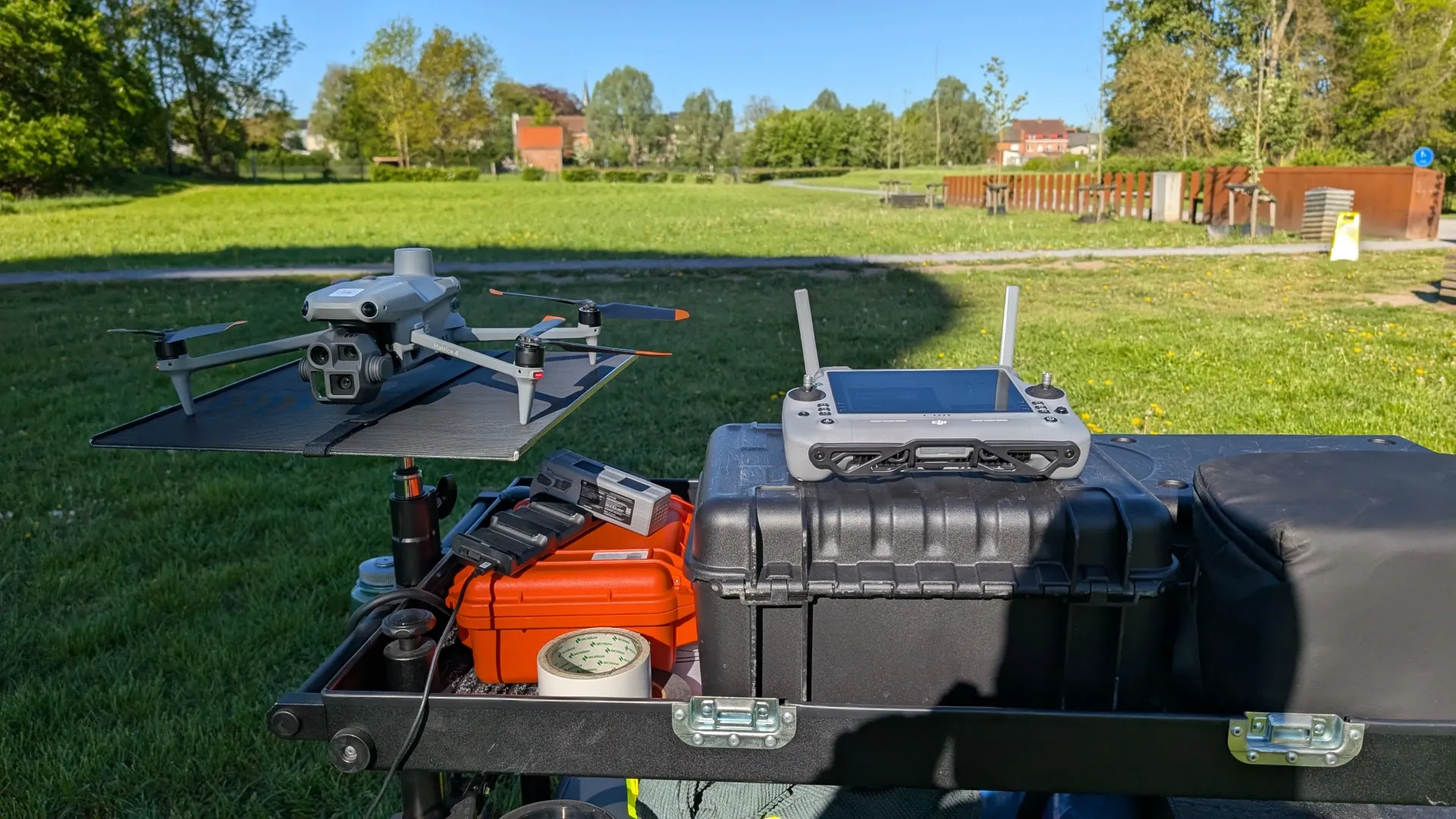 Equipment detail op werkstation